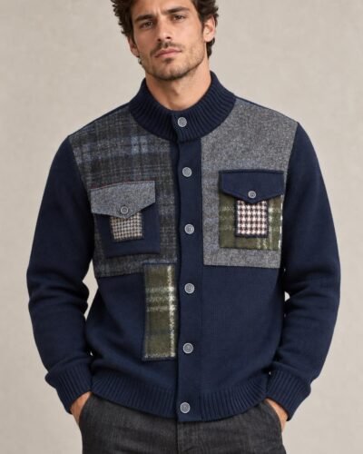 Maglia Bottoni Patch Berna
