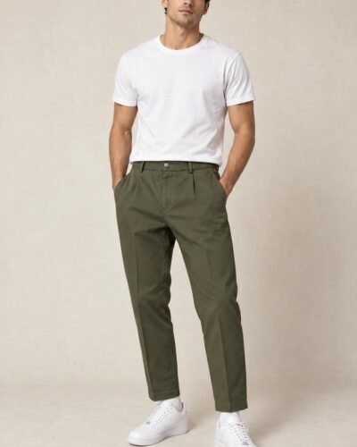 Pantalone Fustagno Pinces