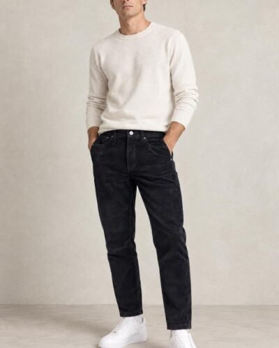 Pantalone Cropped Velluto