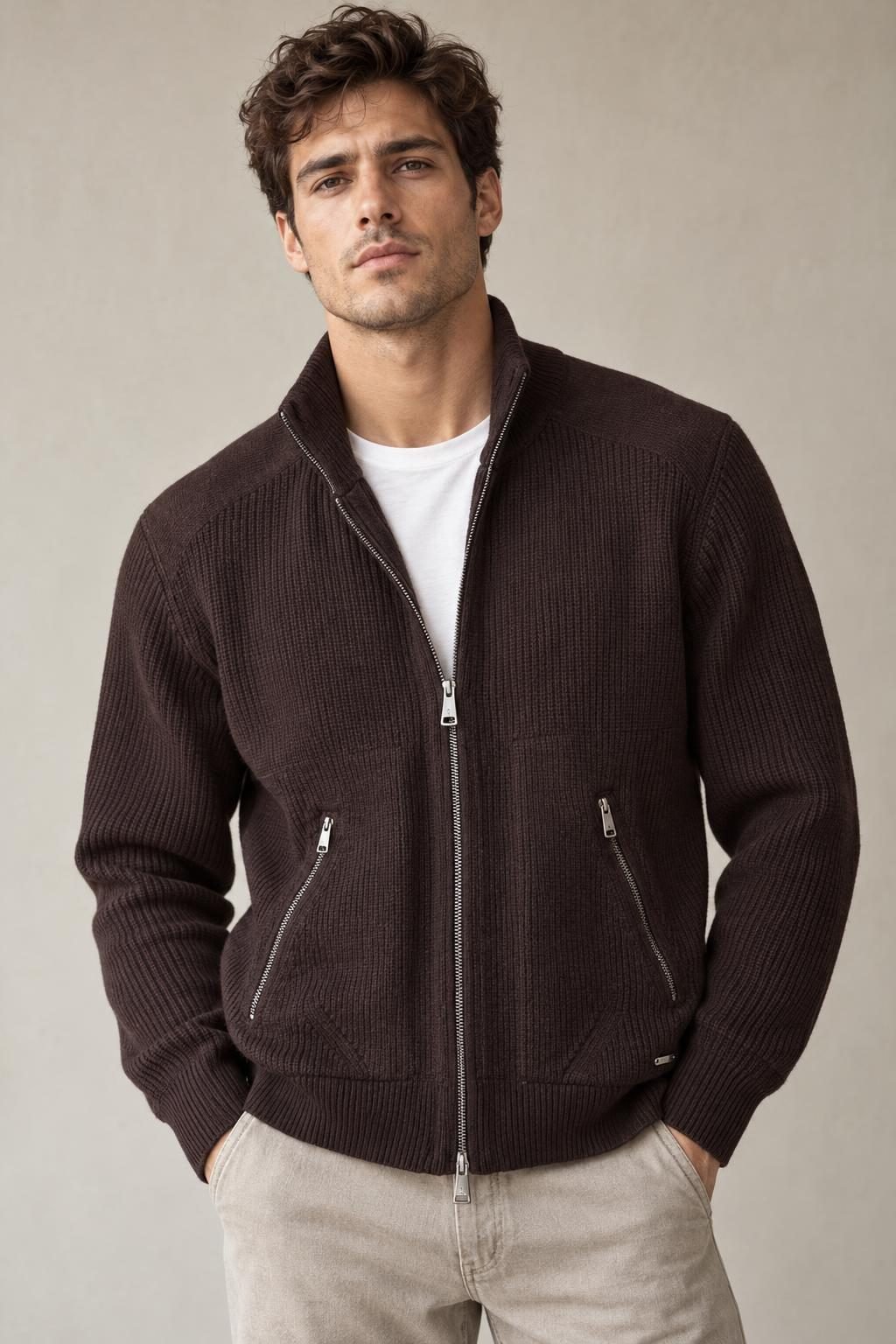 Maglia Full Zip Gianni Lupo