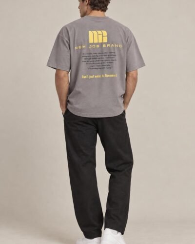 T-Shirt Over Stampa