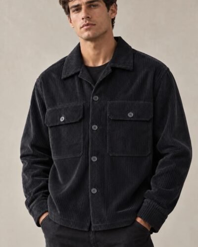Overshirt Over Velluto Coste