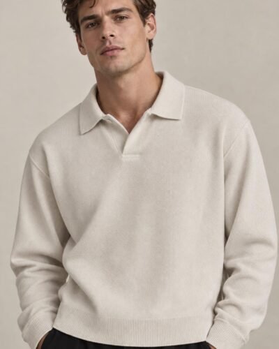Maglia Polo Crop
