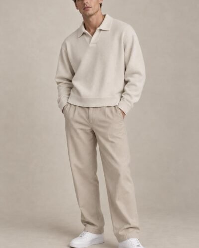 Maglia Polo Crop